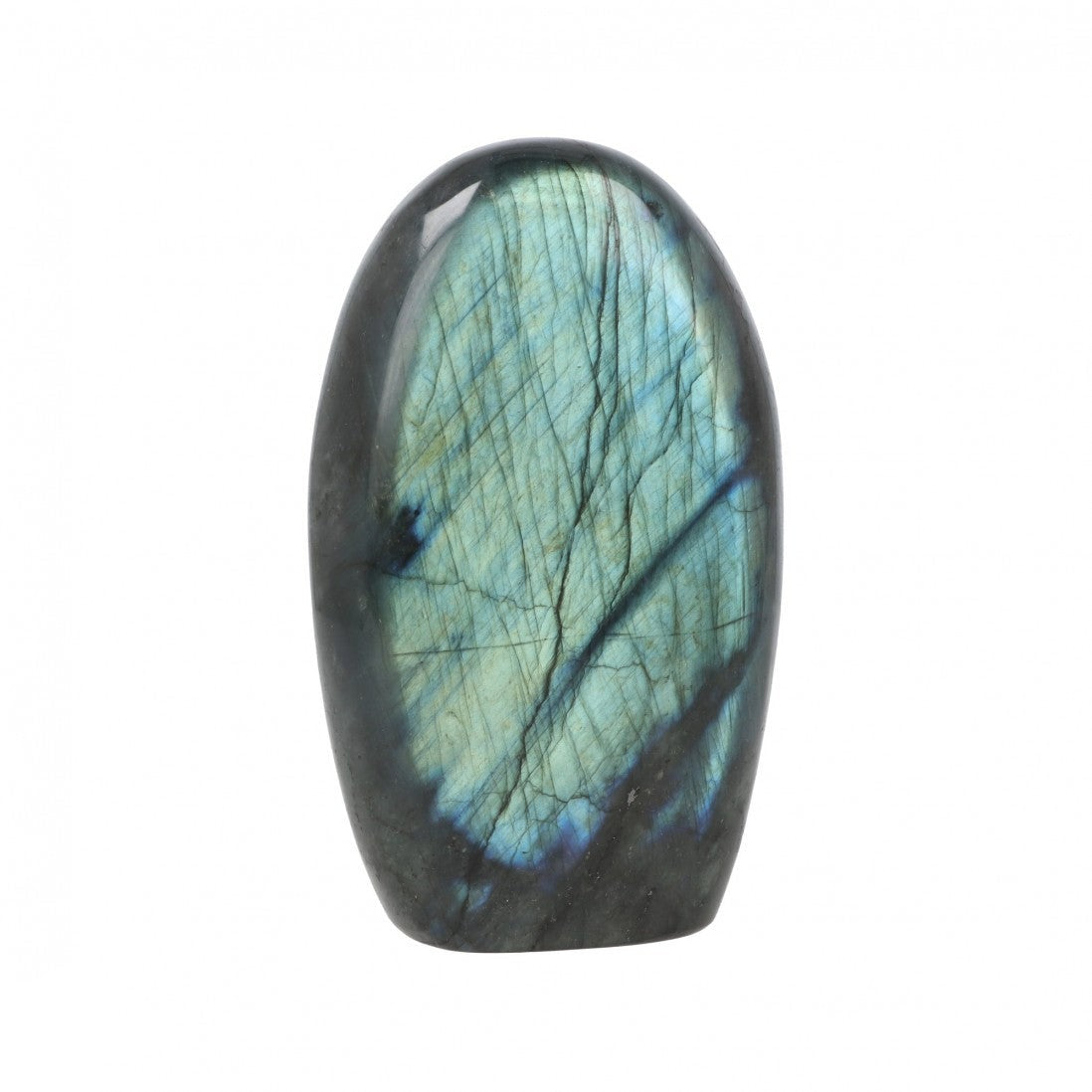 Labradorit aus Madagaskar Anahata