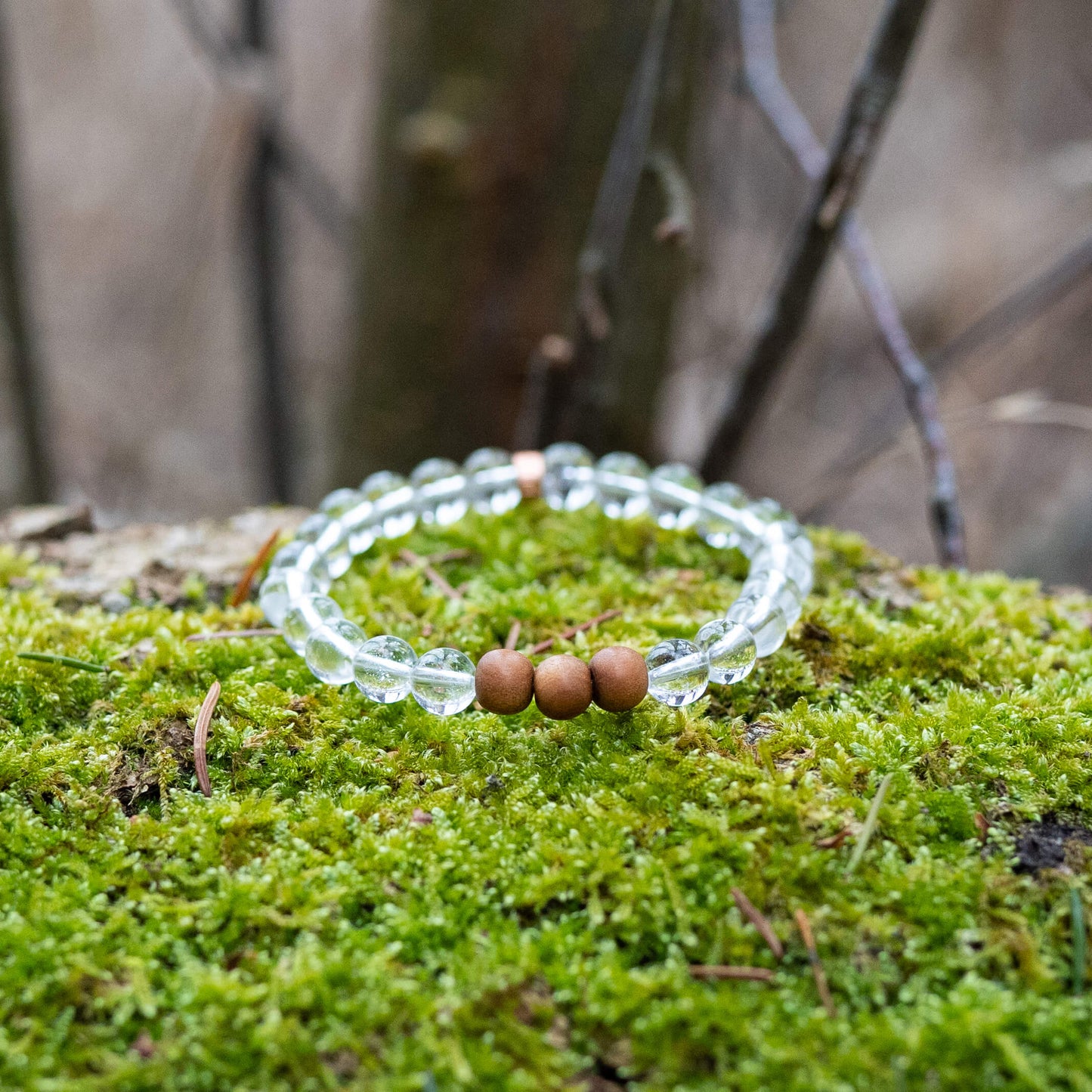 Bergkristall-armband