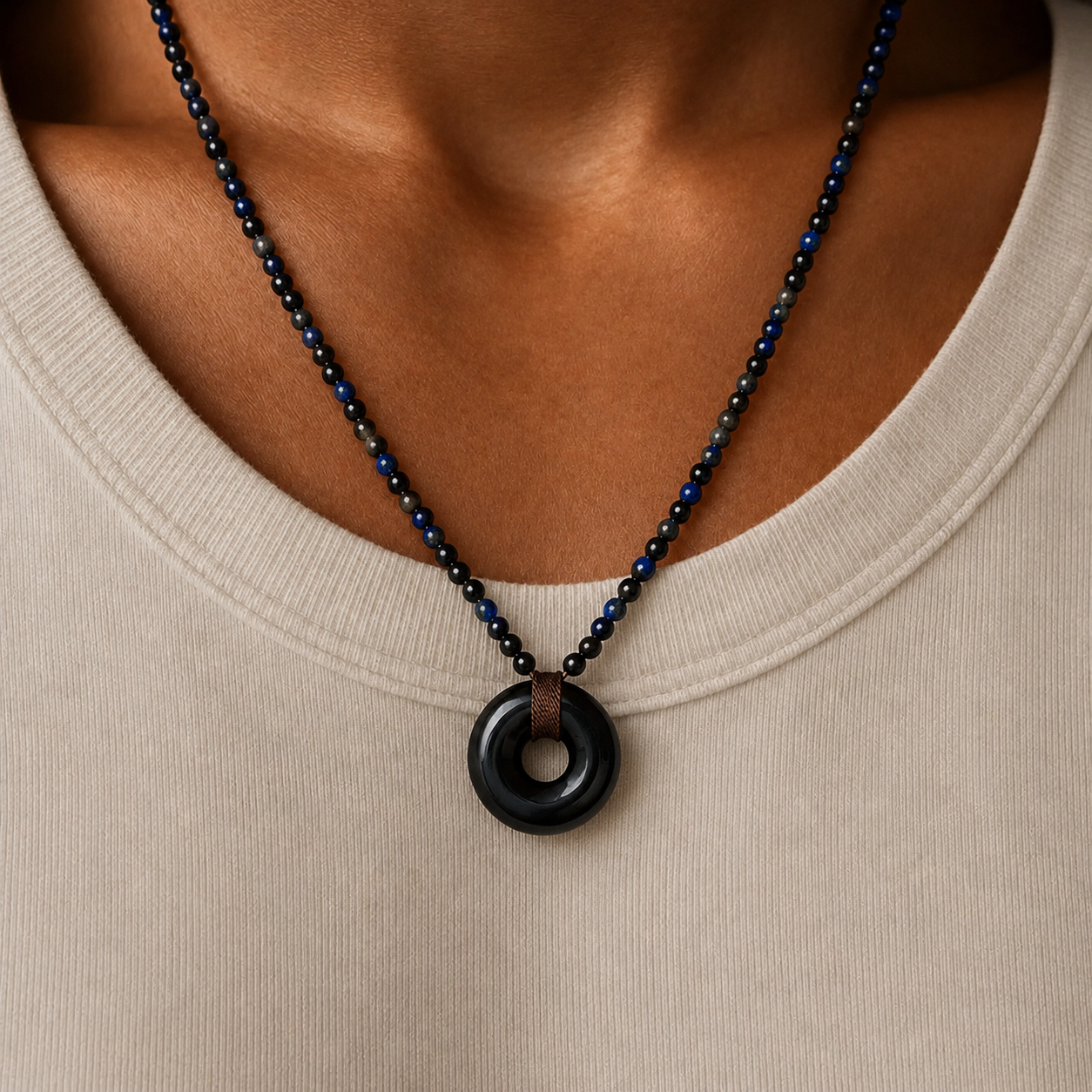 Drei-Edelsteine Talisman - Geborgenheit