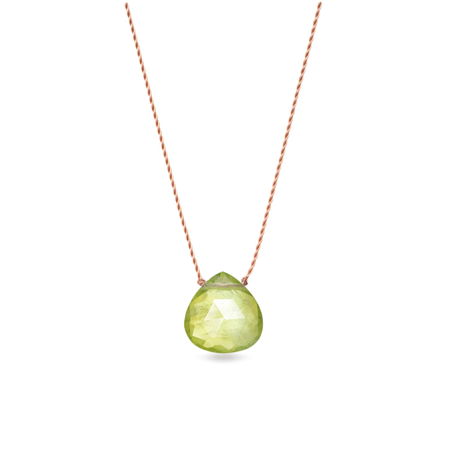 Peridot Halskette