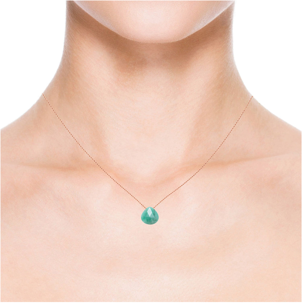 Mai Geburtsstein Halskette | Smaragd
